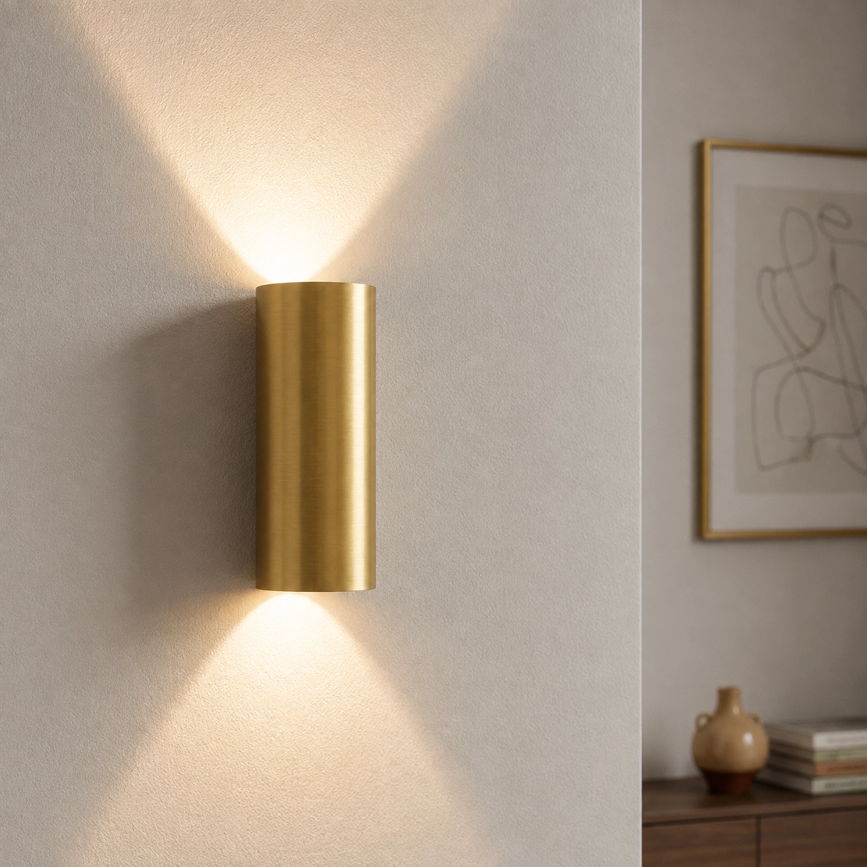 LED wall spot Brody2 Up - Down 2 lights