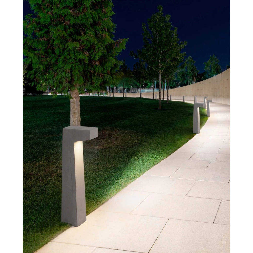 Garden lamp design Aran concrete grey Lyora 5212017440440