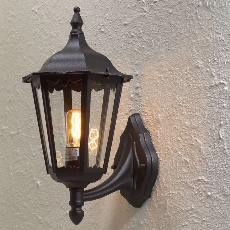 Classic wall lamp Firenze Up black KonstSmide 7318307213751