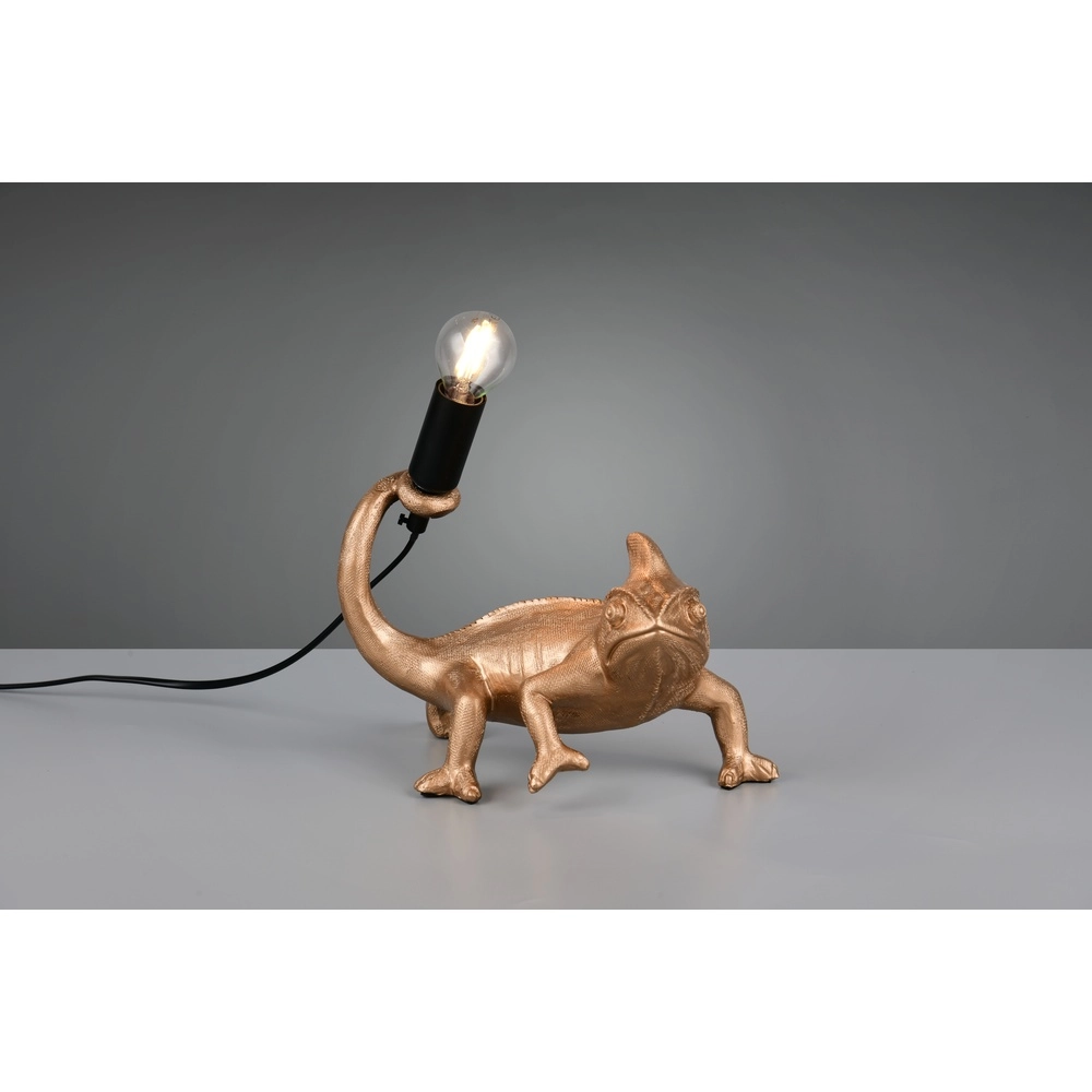 Table lamp Crawly Lizard Gold Trio 4017807668124