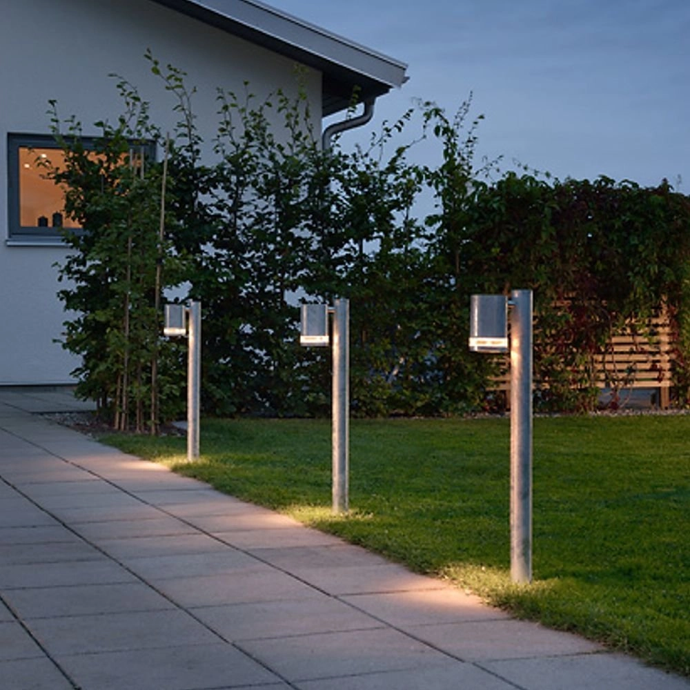 Garden spotlight Modena 70cm zinc grey KonstSmide 7318307517323