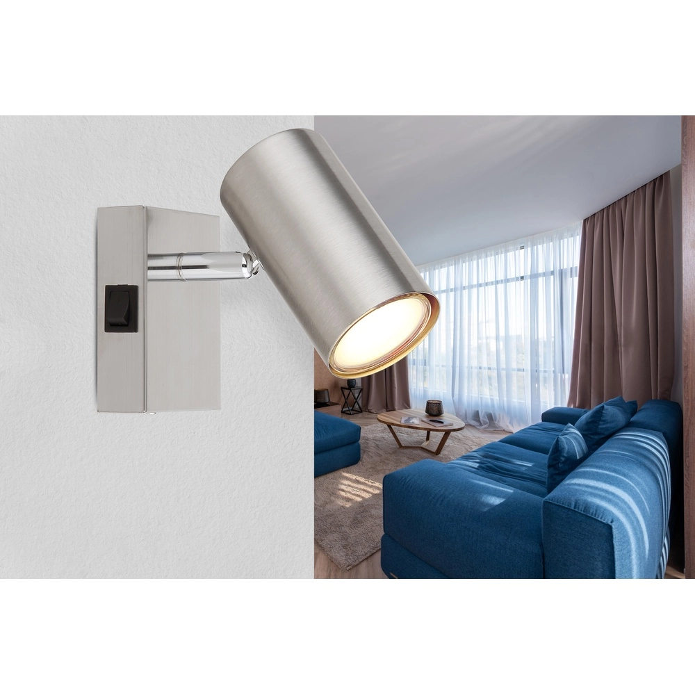 Surface-mounted spot Robby nickel Globo 9007371442508