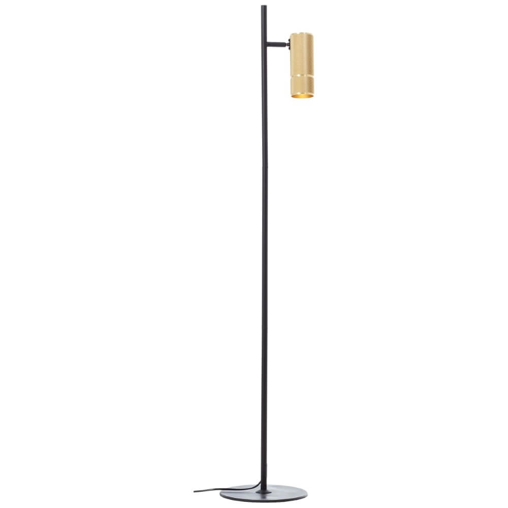 Floor lamp Marty black with gold Brilliant 4004353438356