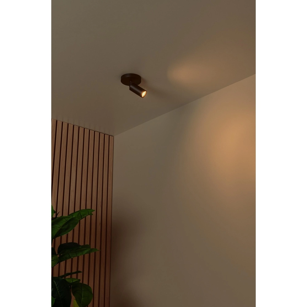 Ceiling spotlight Ritmo mini GU10 black Lucide 5411212093943