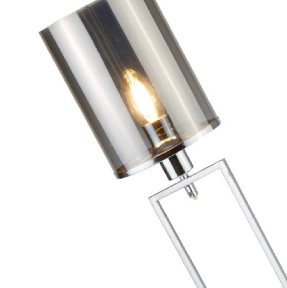 Floor lamp Catalina with smoke glass Searchlight 5053423097886