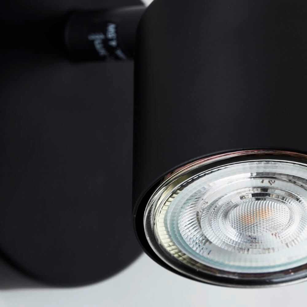 Black wall spotlight Andres Brilliant 4004353409332