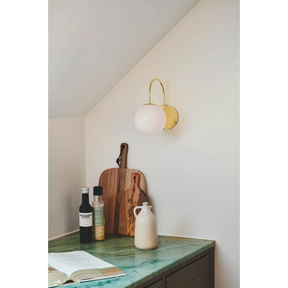 Wall lamp Franca brass Nordlux 5704924015915