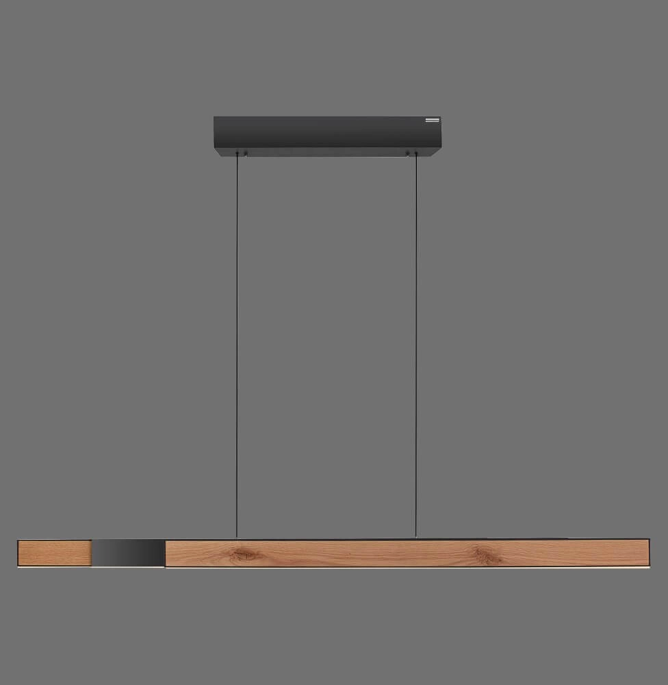 Design hanging lamp Pure Moto-Rise wood Paul Neuhaus 4012248374443