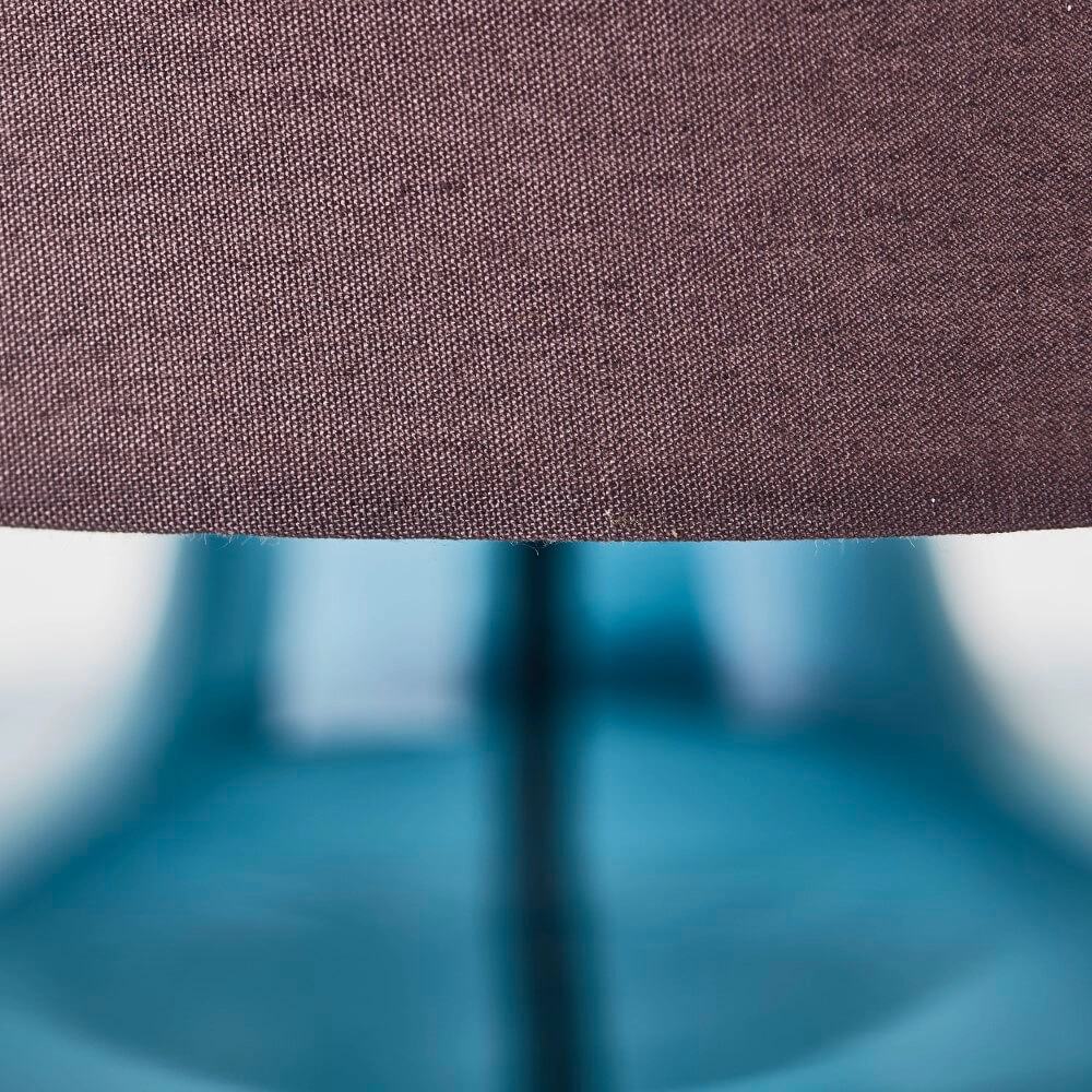 Table lamp Hydra blue with taupe Brilliant 4004353413131
