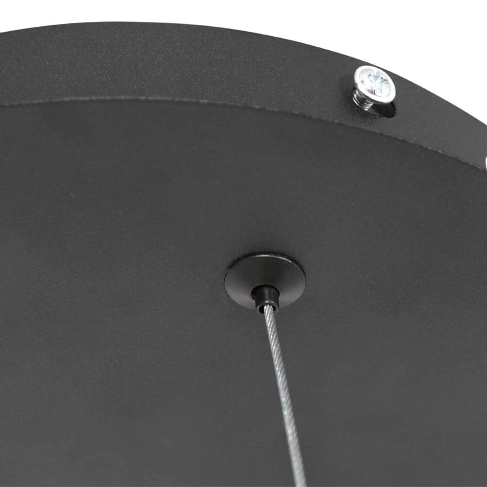 LED hanging lamp Ringlux black Steinhauer 8712746166811