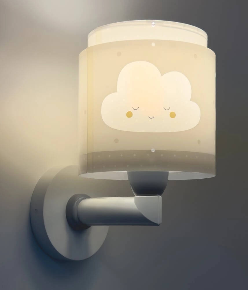 Children's room wall lamp Baby Dreams gray Dalber 8420406760193