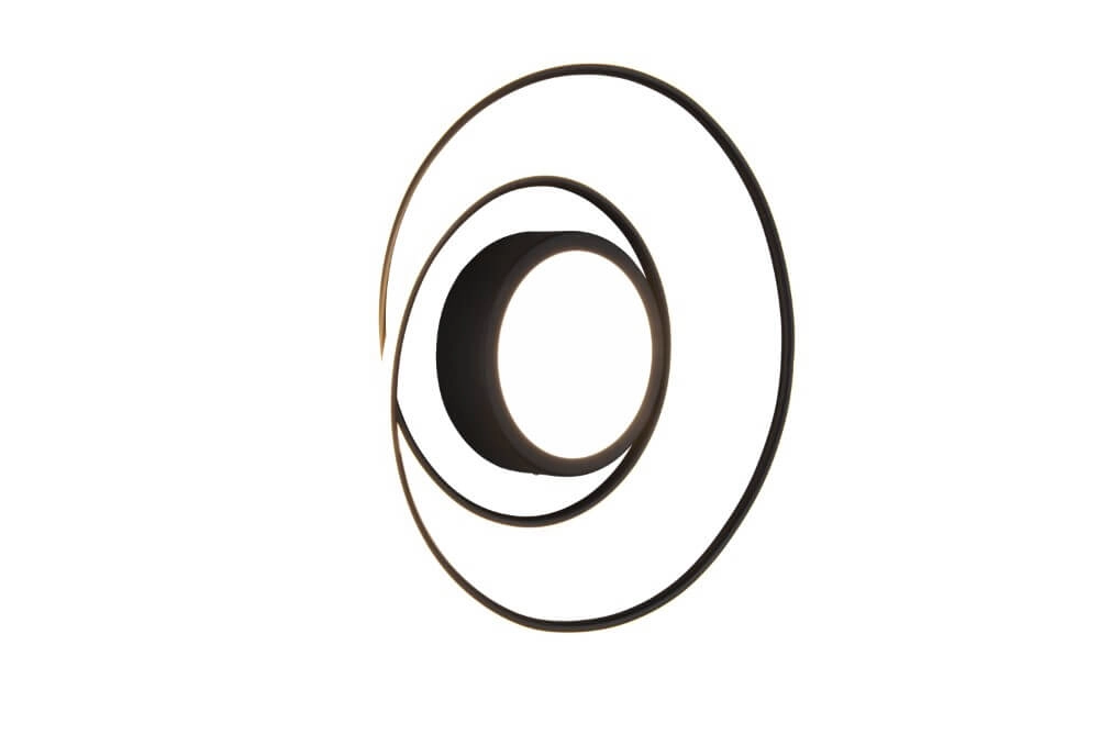 Ceiling light Yava 60cm black Trio 4017807503357