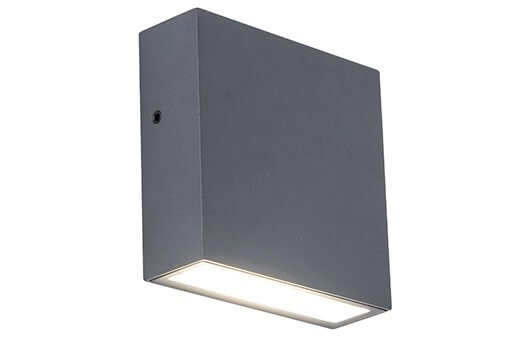 Anthracite wall lamp Gemini Xf design