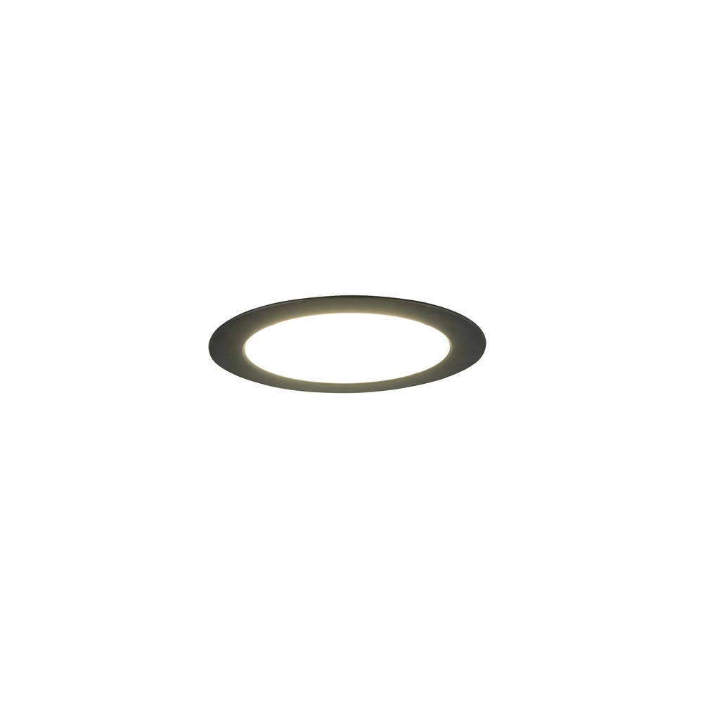 Recessed spotlight Ural black Ø 22,1cm Trio 4017807711479