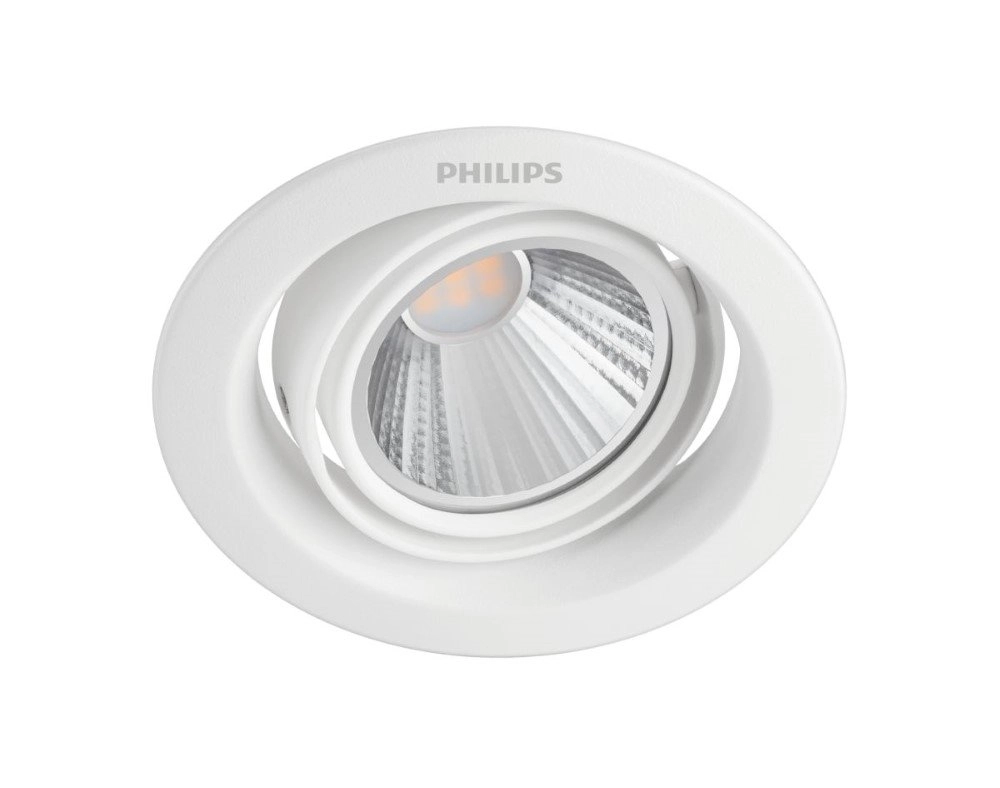 Set of 3 recessed spotlights Pomeron 7W - 2700K Philips 8719514258068