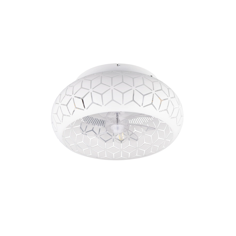 White ceiling fan Bidar excl 3x E27