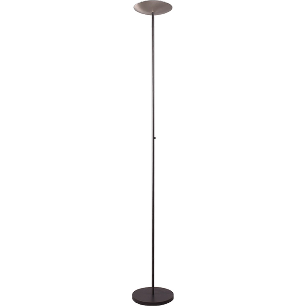 Design floor lamp Scala black with nickel Ø 25cm