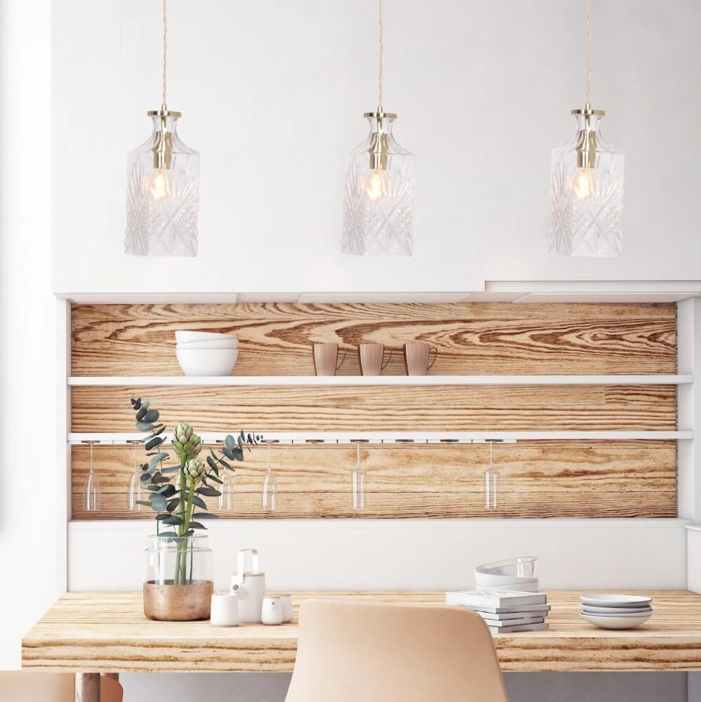 Classic hanging lamp Grazioglass Ø 10cm Steinhauer 8712746166347