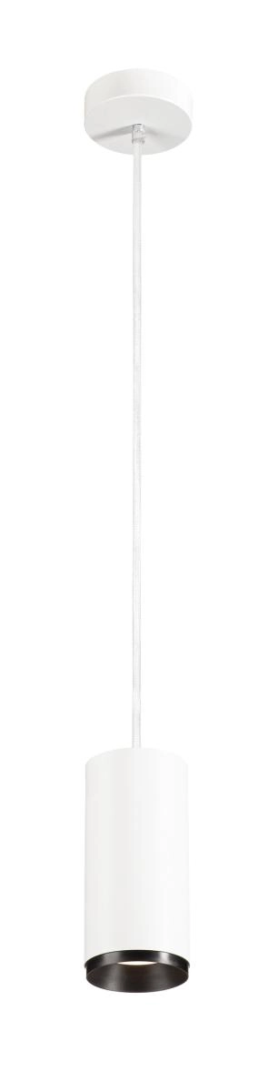 Pendant lamp Numinos M white/black 4000K - 36deg
