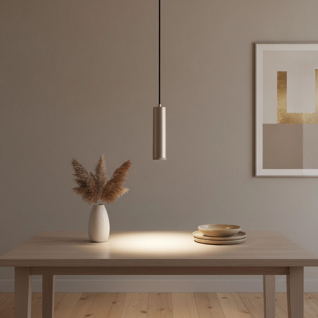 Design pendant lamp Milano champagne 25cm