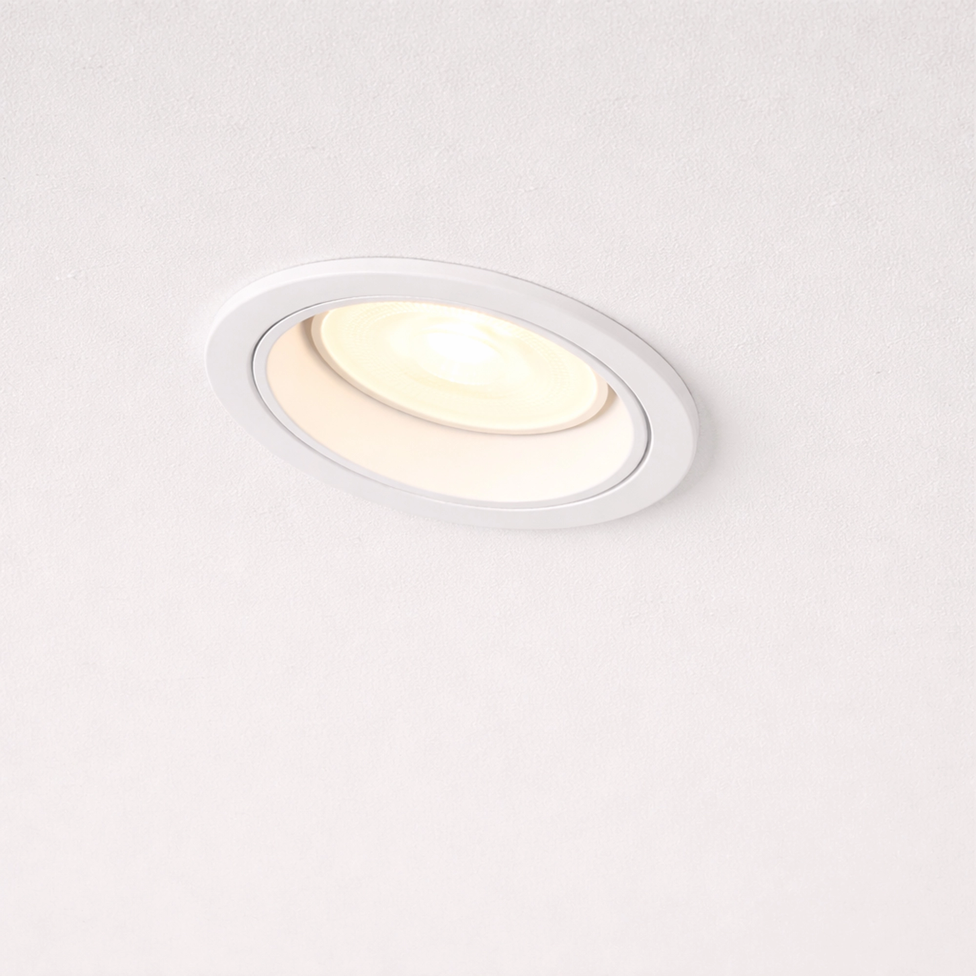 Recessed spotlight Mini white with edge