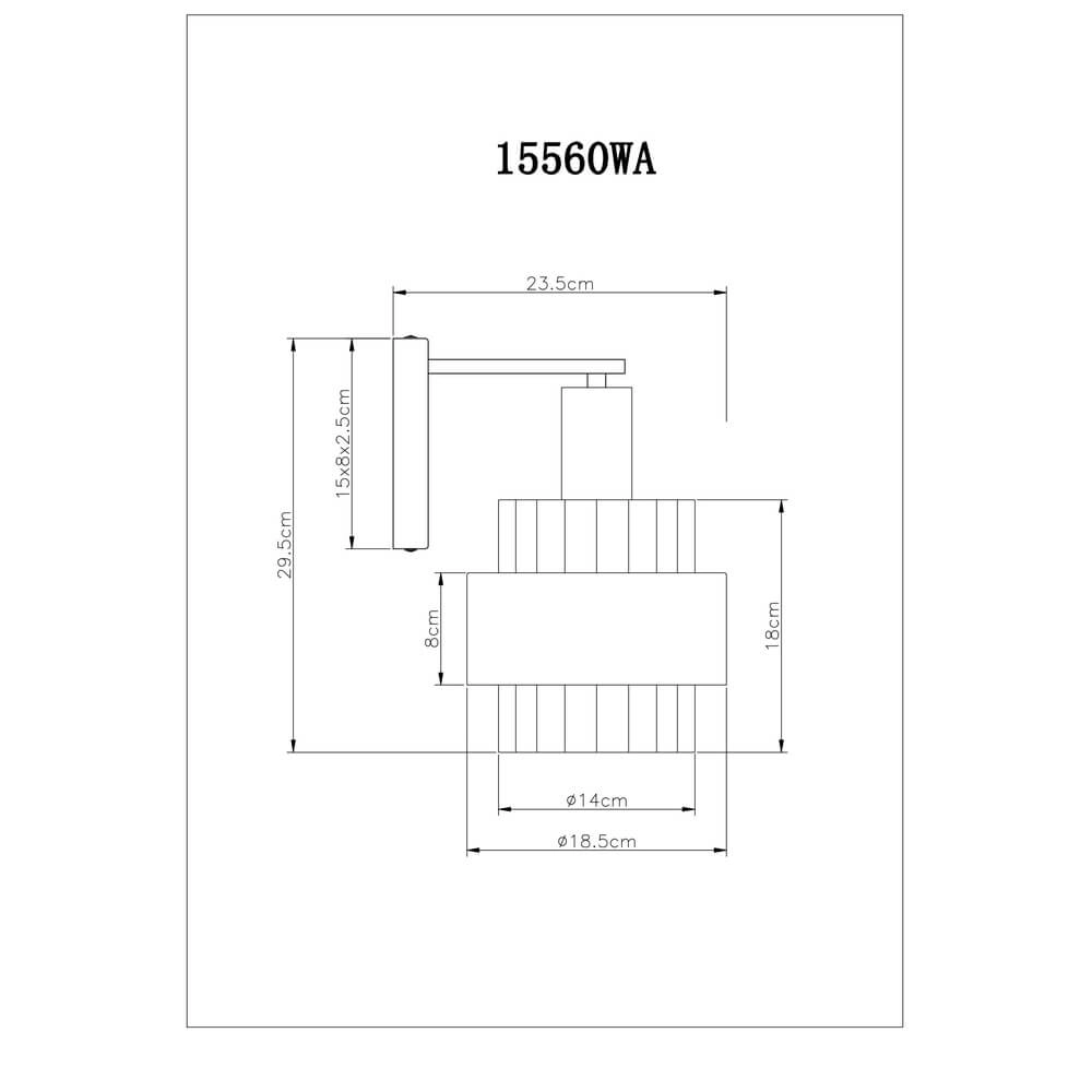 Wall lamp Milley bronze Globo 9007371462681