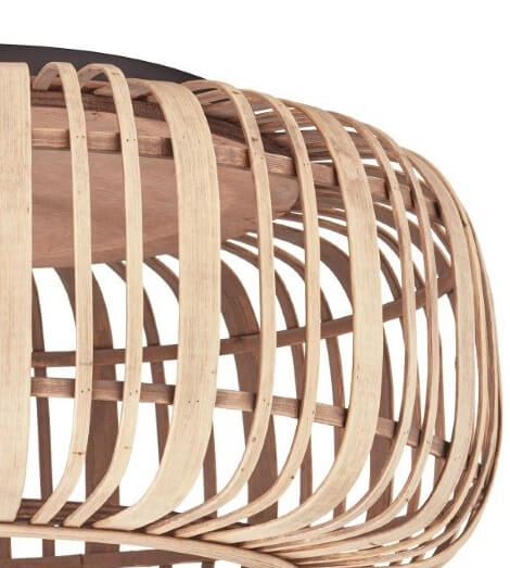 Rattan ceiling lamp Woodrow Brilliant 4004353391804
