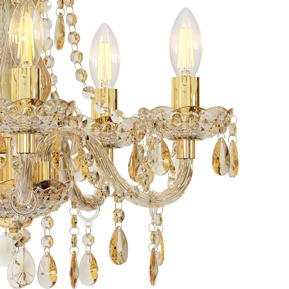 Chandelier Marie Ø 48cm gold Globo 4048194072768