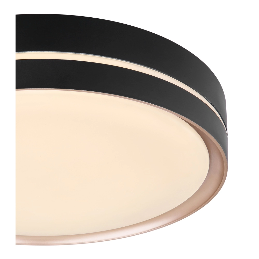 Design ceiling lamp Manni black Ø 38.5cm Globo 9007371422159