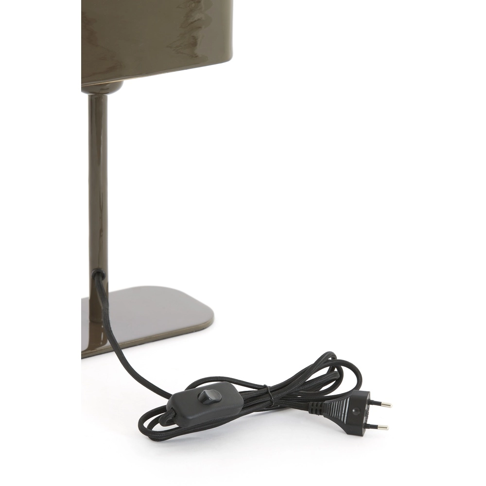 Bedside Lamp Elenie 20x10cm - gloss dark brown Light & Living 8717807818746