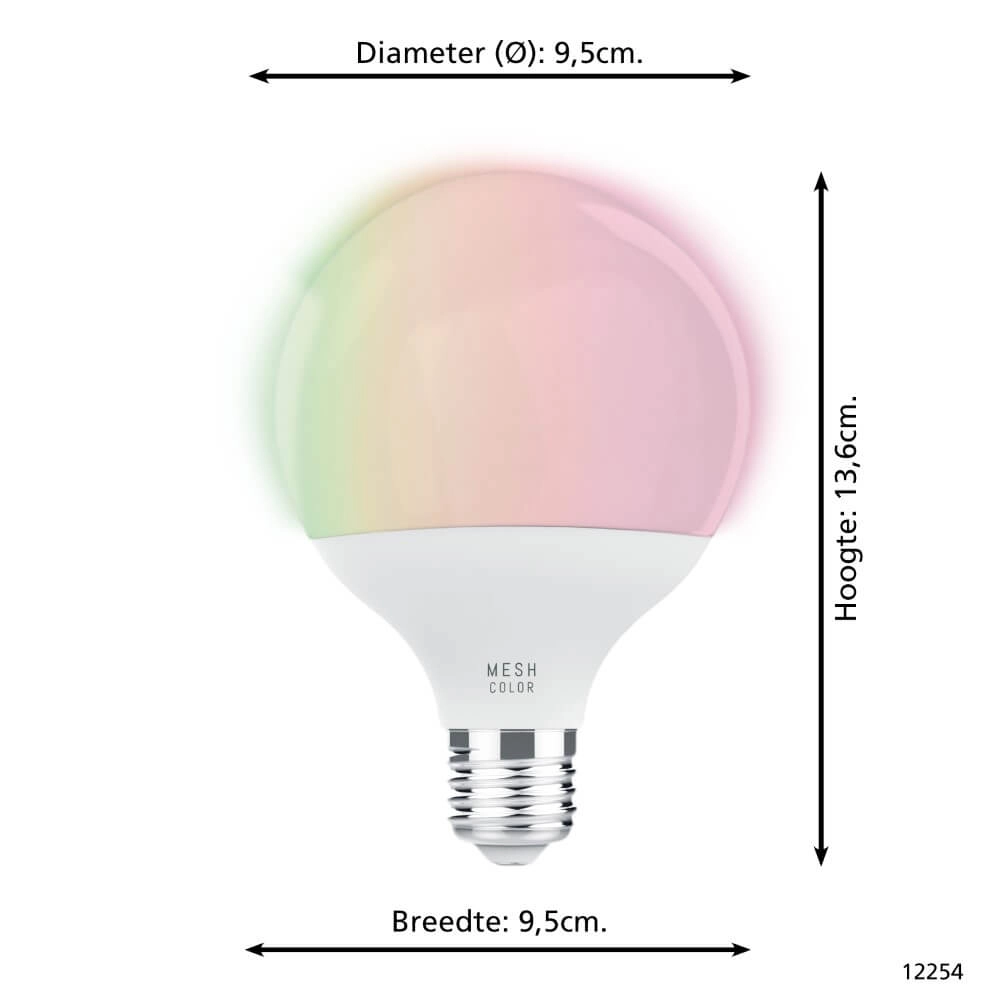 LED lamp bulb Zigbee - E27 - 13.5 watt - 2700-6500K - G95 Eglo 9002759122546