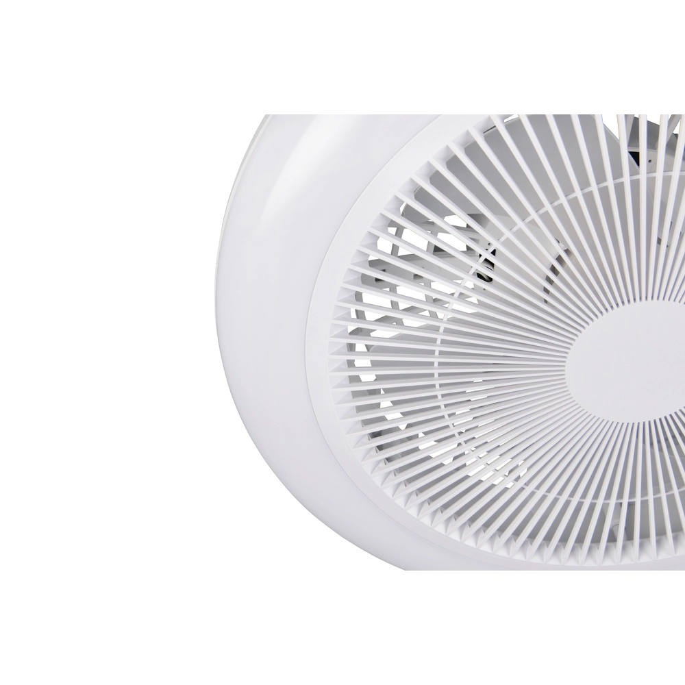 Design fan Holmsund white Ø 46cm with RGB function Trio 4017807688665