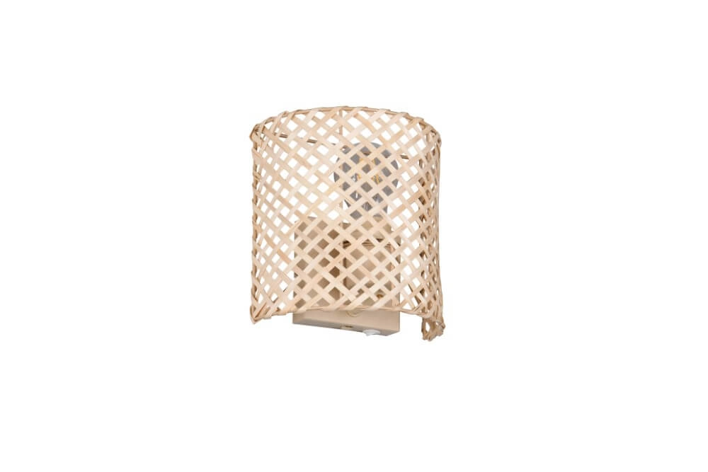 Japandi wall lamp Bina cream Trio 4017807636215