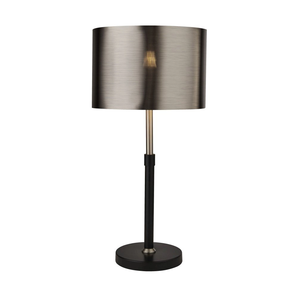 Table lamp Table with chrome hood