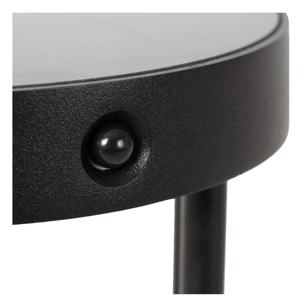 Solar pedestal lamp Jackson 18cm black Lucide 5411212152060