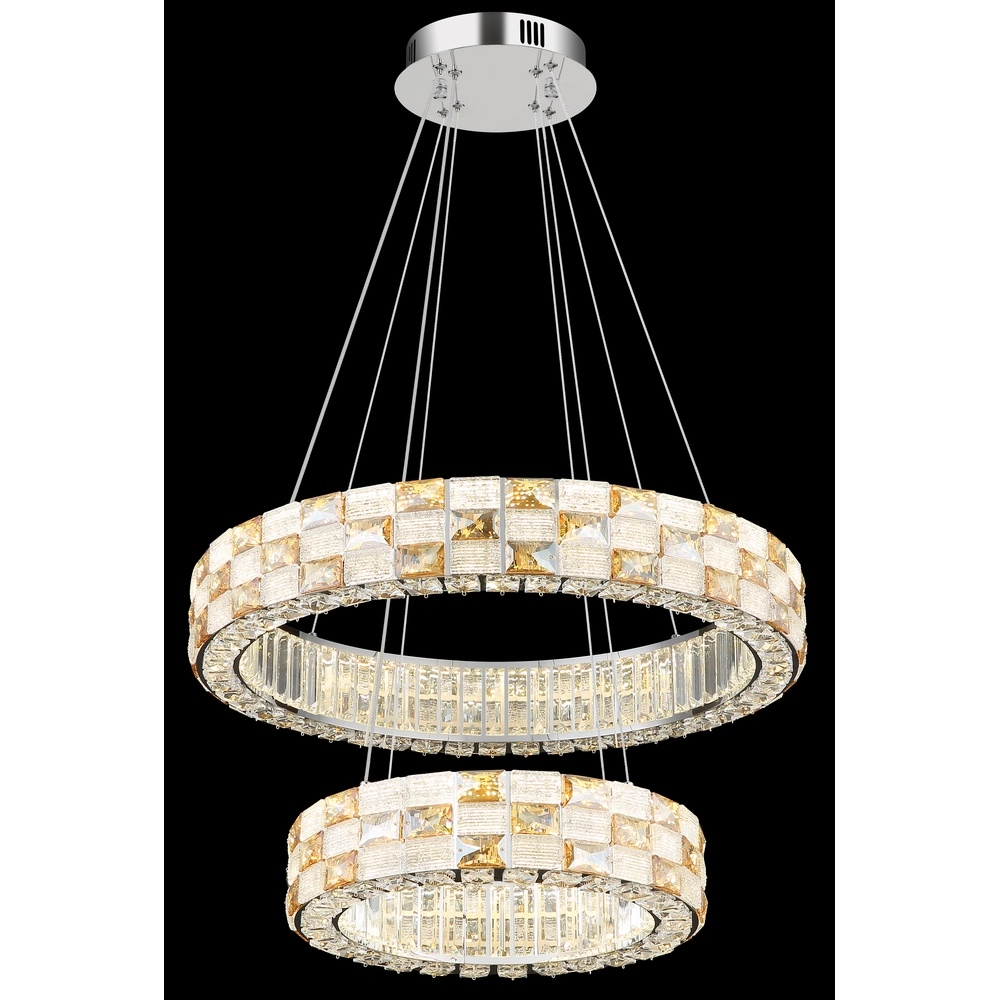 Pendant lamp Lidia chrome Globo 9007371586097