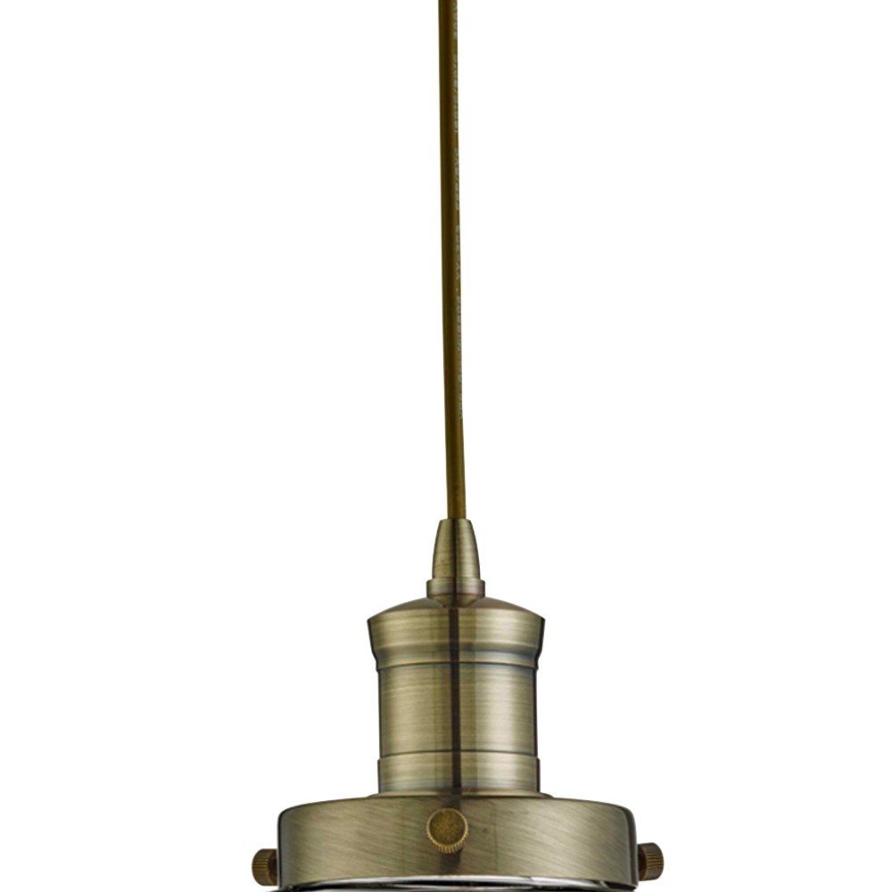 Pendant lamp Pyramid Ø 29cm antique bronze Searchlight 5053423057705