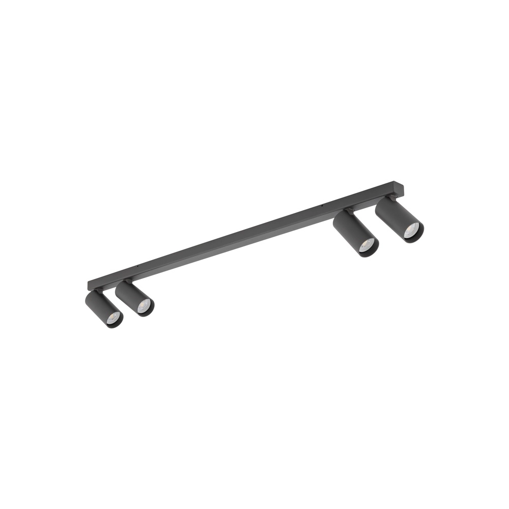 Surface-mounted spot 4x GU10 Fourty dark grey