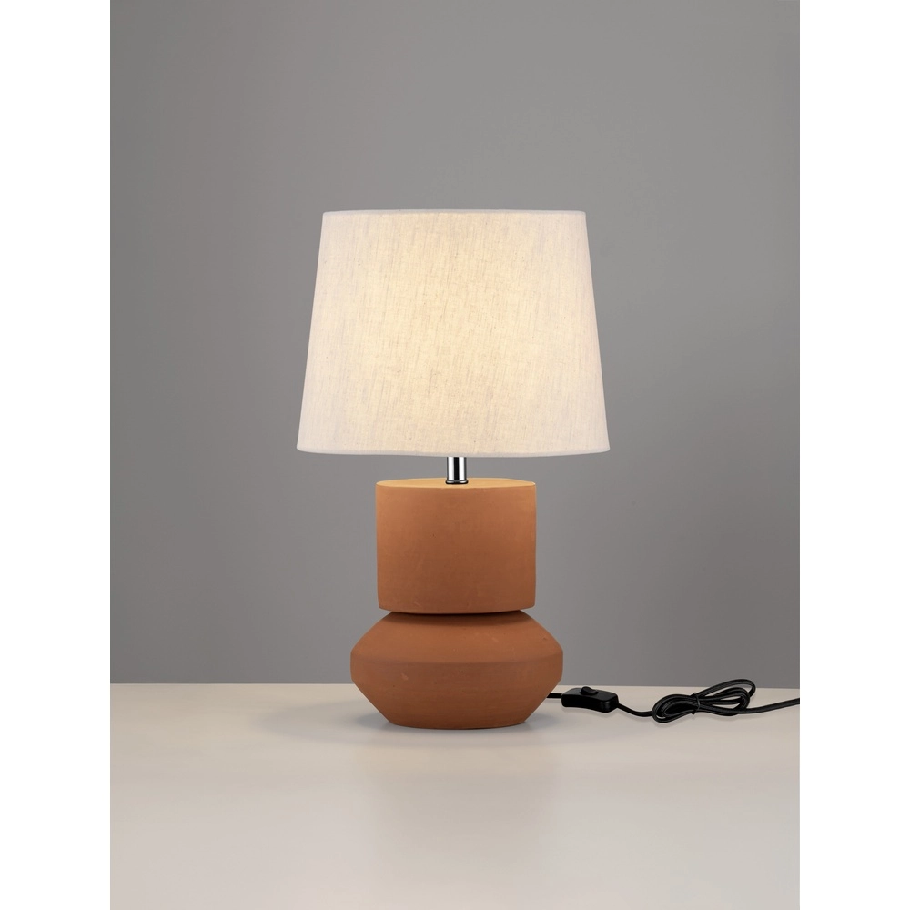 Table lamp Izumi terracotta