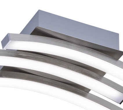 Ceiling lamp Route nickel matt Trio 4017807389333