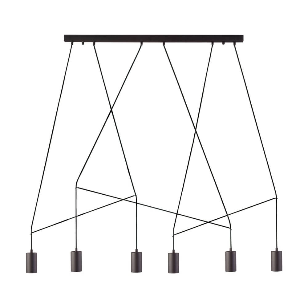 Office hanging lamp Imbria 6-light