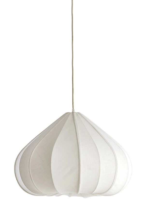 White pendant lamp Zubeda Ø 58.5cm Light & Living 8717807706630