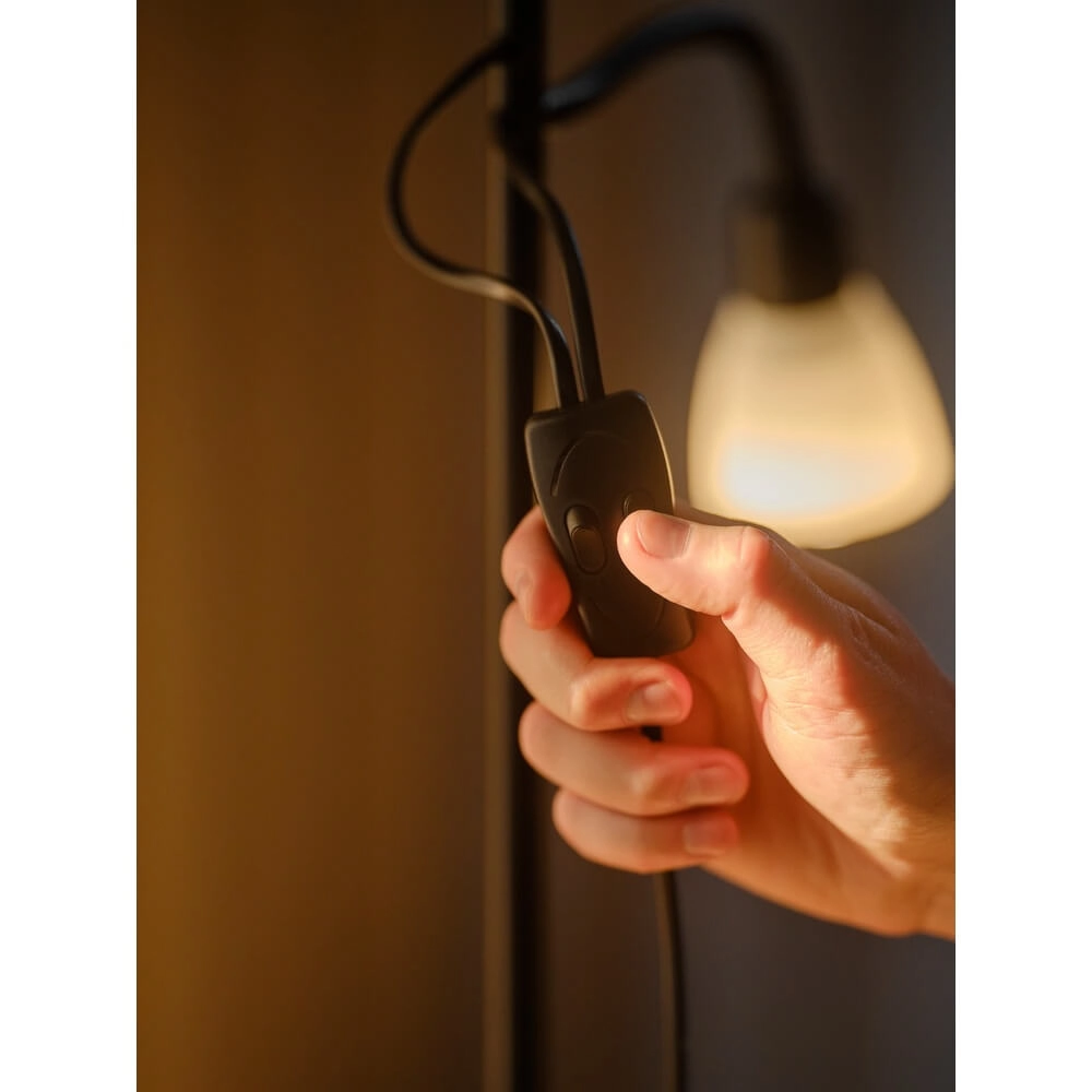 Classic reading lamp Lauria black Nordlux 5704924024634
