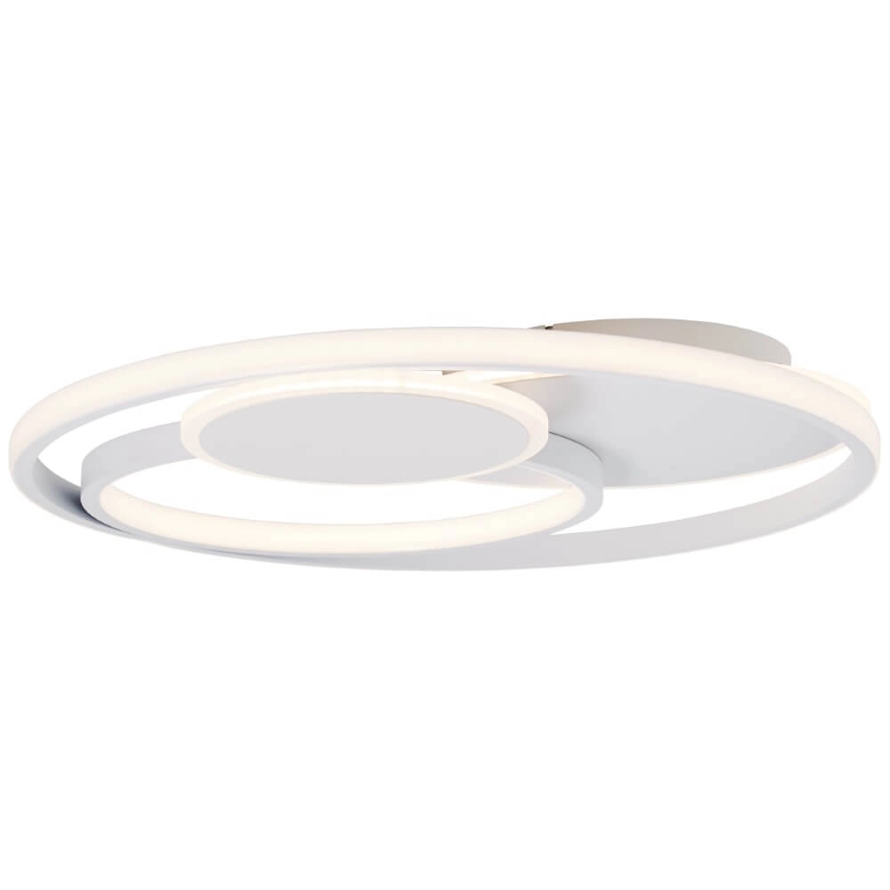 Ceiling lamp Runda 50cm 3-ring white