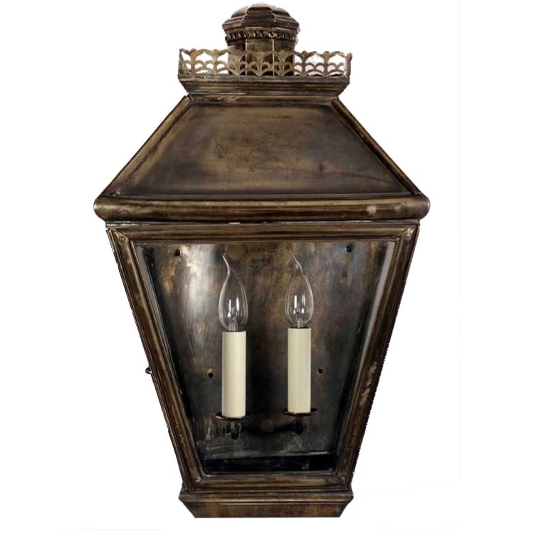 Country outdoor lamp Large Chateau Passage handmade - antique copper (ant) Limehouse 8716803507036