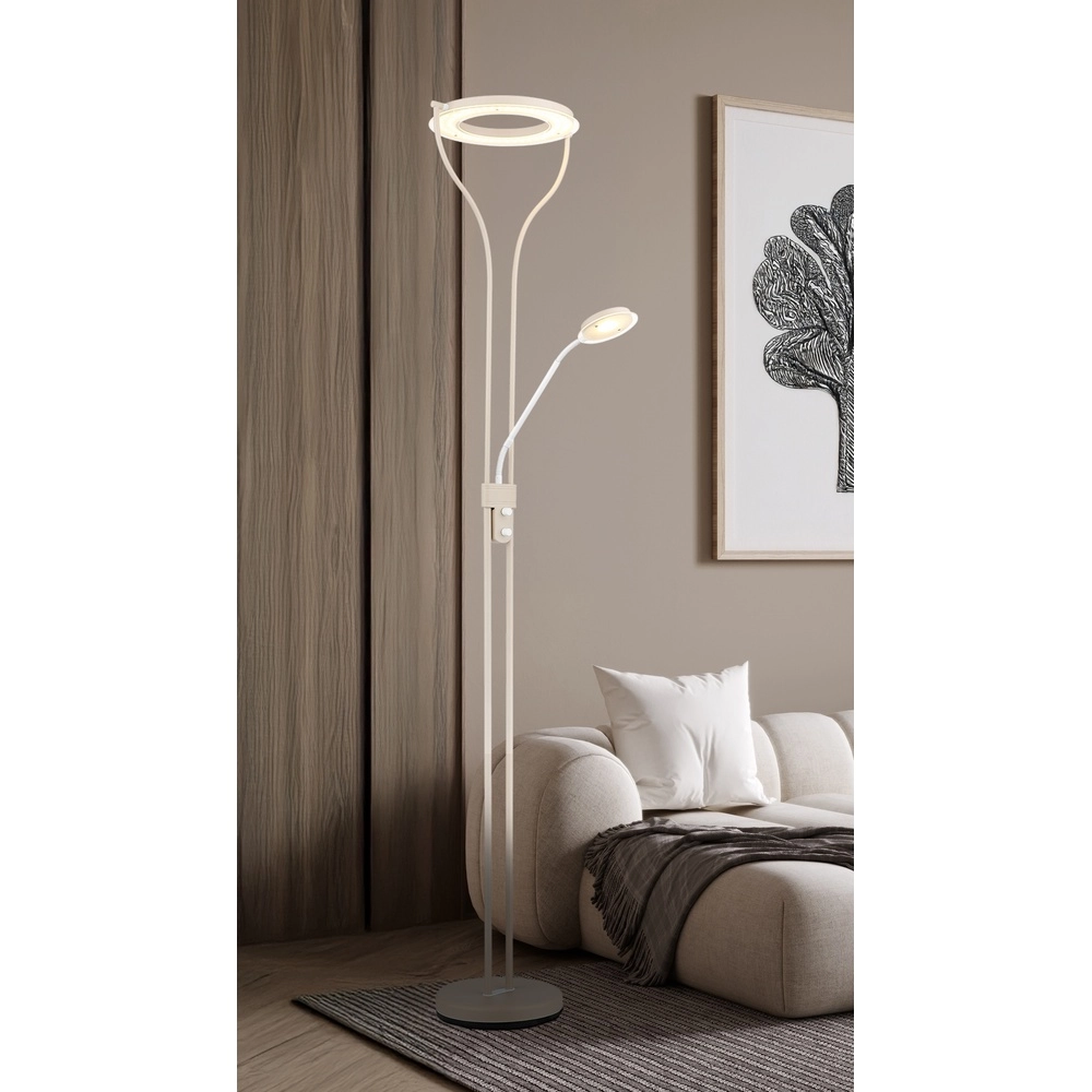 Design reading lamp Ebro sand brown Globo 9007371583263