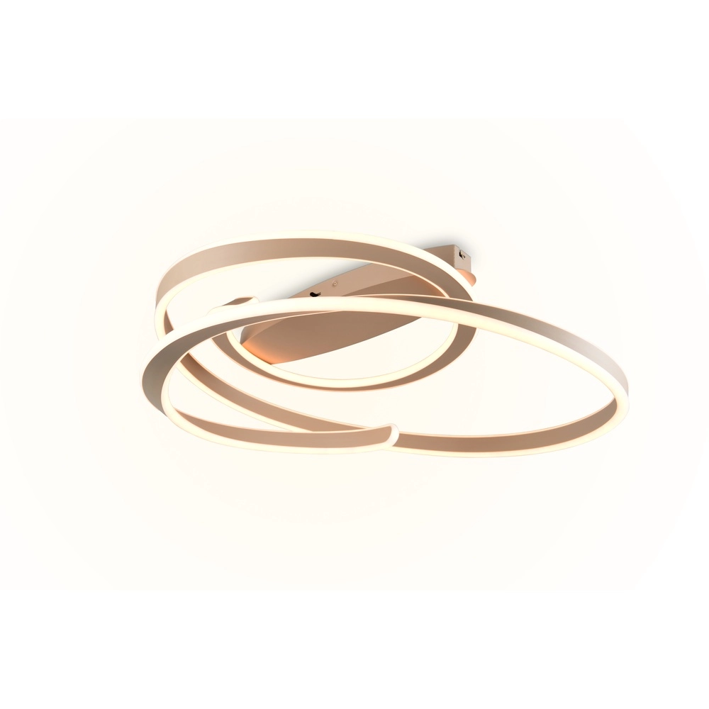 Modern ceiling lamp Arlington sand brown