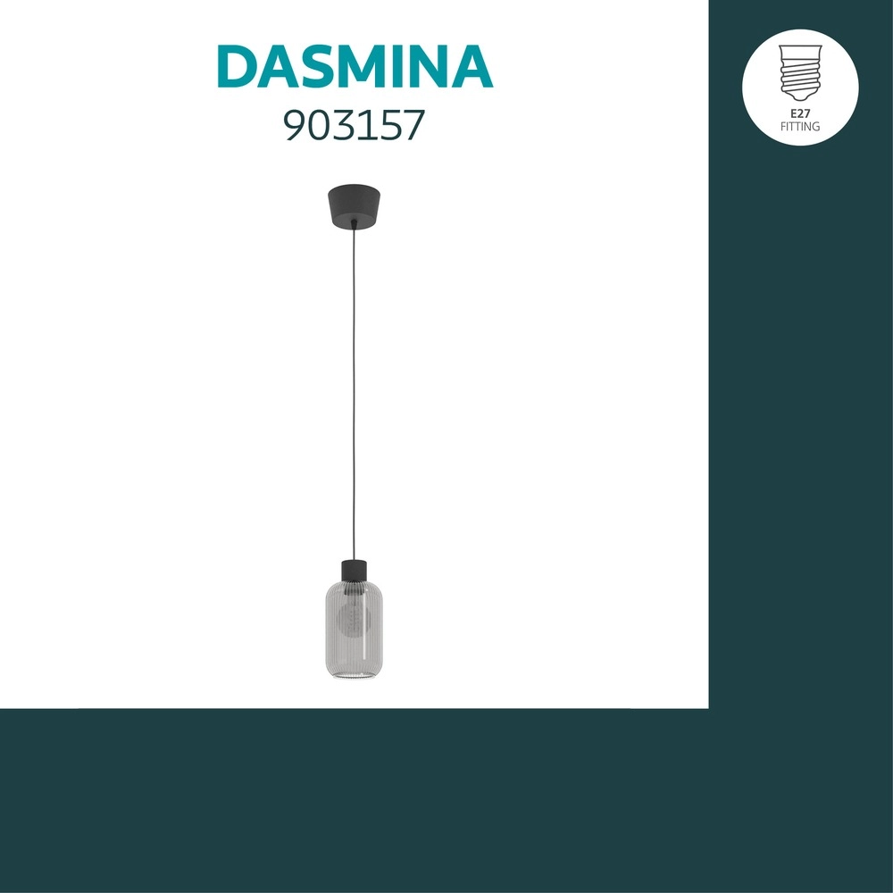 Design pendant lamp Dasmina black Ø 13cm