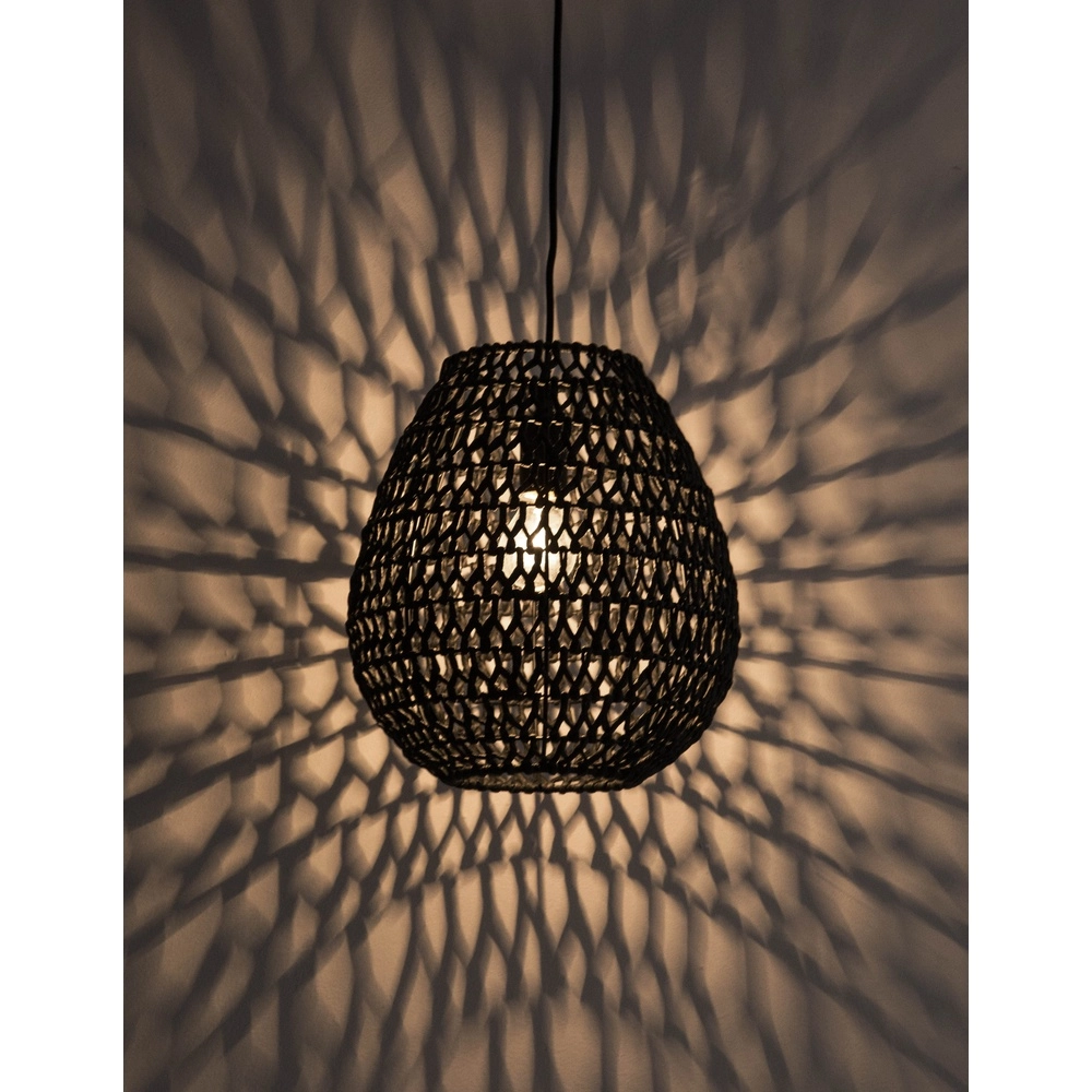 Bohemian pendant lamp Griffin black Lyora 5212017421357