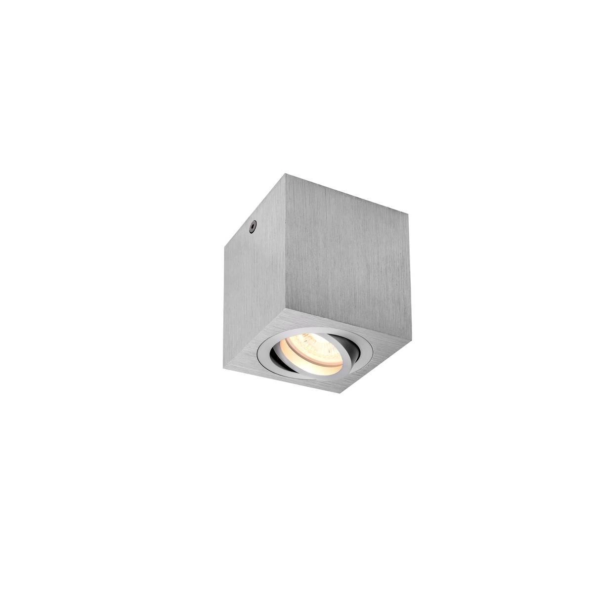 Ceiling light Triledo GU10 8.5cm metallic gray